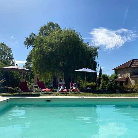Villa Sfeervol Vakantiehuis Op Landgoed Aan De Dordogne Prudhomat Exterior foto