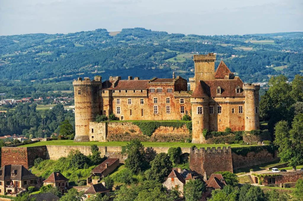 Villa Sfeervol Vakantiehuis Op Landgoed Aan De Dordogne Prudhomat Exterior foto